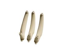 HGNMPGVVTZ LHD for E70 E71 X5 X6 2007-2014 Car Front Rear Interior Door Handle Inner Panel Pull Trim(Beige 3PCS)