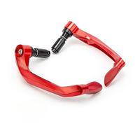 HGNMPGVVTZ Motorcycle Handguard for S1000RR HP4 S1000R G310 R/GS Rider Hand Handlebar Grips Clutch Protection CNC Aluminum Accessories Brake Levers Protect Guard(Red)