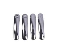HGNMPGVVTZ Outer Door Handle for VW Golf 4 MK4 Rabbit A4 1J 1997 1998 1999 2000 2001 2002 2003 2004 2005 2006 Gloss Black Car Door Handle Covers Car Accessories Styling Stickers(Model 6)