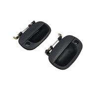 HGNMPGVVTZ Outer Door Handle Use for Hyundai for Starex H1 Front Door Outside Handle Lh and Rh Black 1997 1998 1999 2000 2001 2002 2003 2004(1set)