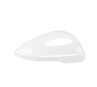 HGNMPGVVTZ Side Mirror Cover For VW For Jetta MK7 2019 2020 2021 2022 2023 Rearview Mirror Housing Shell Automotive Accessories (White Right)