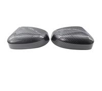 HGNMPGVVTZ Side Wing Mirror Cover Caps Rearview Carbon Look Replace For F&ord For Focus MK2 MK3