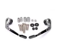 HGNMPGVVTZ Universal Motorcycl CNC Aluminum Accessories Handlebar Lever Guards Protector Handguard for Triumph for Speed Triple1200RR / 1200 RS Brake Levers Protect Guard(Grey)