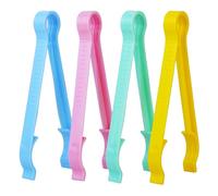 HGOCAHUZI 4 Pcs Baby Bottle Tongs Feeding Milk Bottle Clamps Multi-Functional Anti-scalding Non-Slip Bottle Clips for Infants Newborns