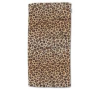 HGOD DESIGNS Leopard Print Animal Leopard Hand Towels, 100% Cotton Soft Bath Hand Towels, 15"X30"