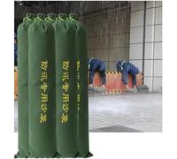 HGOuhK Emergency sandbags Barrier Flood,10Pcs Long Canvas Flood Water Barrier Sandbags With Ties,For Doors And Windows Treatment In Rainy Season Flood barrier sandbags(30X100cm)