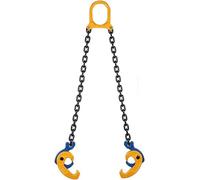 HGOuhK Granite Slab Lifting Clamp Obstacle vehicle transport towing chain, tow rope chain drum, crane vertical lifting device, self-locking hook Stone Lifting Clamp