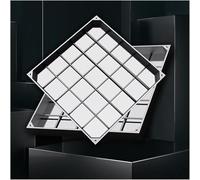 HGOuhK Invisible Manhole Cover Stainless steel invisible manhole cover,Recessed Block Paving Manhole Cover,Embedded Sewer Cover Embedded Manhole Lid(5cm,80 * 80cm/31.5 * 31.5in)