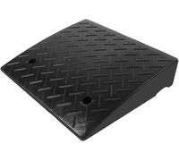 HGOuhK Kerb Ramps Rubber Threshold Ramp, Suitable For Driveways, Garages, Sidewalks, Bicycles, Etc., Non-slip And Lightweight Curb Ramp Ramp(50x32x11cm/20x12.6x4.3in)