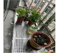 HGOuhK Perforated sheet metal Stainless Steel Perforated Sheet, Window Sill Anti-fall Sheet, Balcony Protection Mesh 304 Stainless Steel Perforated Sheet(31x100x15cm)