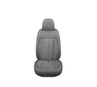 HGPVPKZAZD Car Seat Covers Set Customized Full Set Car Seat Covers Durable Flax Linen Cushion Universal Five Seats Cover(BLACK1)