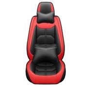 HGPVPKZAZD Car Seat Covers Set For Cadillac For CTS For ATS For CT6 For XTS For Escallade For XT5 For SRX For DTS Custom Seat Cover(Luxury Black Red 5 Seat)