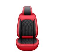 HGPVPKZAZD Car Seat Covers Set For Mitsubishi For Outlander For Asx For Eclipse For Lancer For Pajero For Sport For Galant Custom Seat Cover(Black Red 5 Seat)