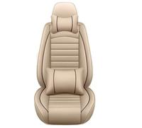 HGPVPKZAZD Car Seat Covers Set For Seat All Models For Leon For Arona For Ateca For Tarraco For Ibiza For Alhambra Custom Seat Cover(Luxury Beige 5 Seat Pillow)