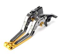 HGPVPKZAZD Motorcycle Brake Clutch Levers for DL650 for V-Strom for XT 250 for Vstrom 650 Adjustable Extendable Folding Brake Clutch Levers Handle Grip(17)