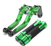 HGPVPKZAZD Motorcycle Brake Clutch Levers for Tracer 900 Gt 2015-2020 Motorcycle Brake Clutch Levers Handlebar Grip Handle Bar Lever Protector Motorcycle(Green)