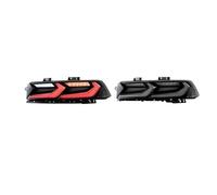 HGPVPKZAZD Rear Anticollision Light Assembly For Chevy For Camaro 2014 2015 Auto Lamps 2PCS Rear Tail Light Taillights Sequential Turn Signal Assembly Tail Light(2PCS Smoke)