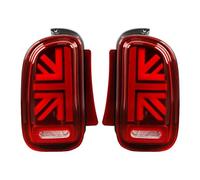 HGPVPKZAZD Rear Anticollision Light Assembly For Mini For Cooper For Clubman For R55 Brake Reverse Sequential Turn Signal Light Car Accessories 2PCS Tail Lights(2pcs Red)