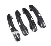 HGPVPKZAZD Replacement Exterior Door Handle Covers for Benz for C-Class for W205 2015-2021 Car Door Handle Cover Stickers(Carbon 4)