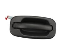 HGPVPKZAZD Replacement Exterior Door Handle Covers for Chevy for Avalanche for Silverado for Surburban for Tahoe 15034985 Car Front Rear Left Right Outside Door Handle(Black Rear Right)