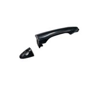 HGPVPKZAZD Replacement Exterior Door Handle Covers for Hyundai for Tucson for Ix35 2010 2011 2012 2013 2014 2015 Black Car Outside Exterior Door Handle Wit Cap(Cap with Hole Type)