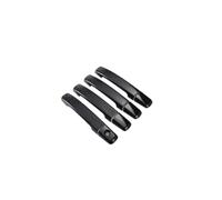 HGPVPKZAZD Replacement Exterior Door Handle Covers for Nissan for Navara for Frontier 2005-2013 Car Door Handle Cover Stickers(Black 0 Button)