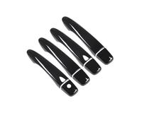 HGPVPKZAZD Replacement Exterior Door Handle Covers for Nissan for Navara for NP300 for Frontier D23 Car Door Handle Cover Trim(Black 2 Buttons)