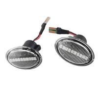 HGPVPKZAZD Side Mirror Light For Alfa For 4C 2013 - On Car Styling Arrow Light Side Marker Lights Turn Signal Fender Lights Car Accessories(Crystal style)