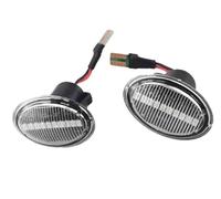 HGPVPKZAZD Side Mirror Light For Maserati For GranCabrio 2010-On Car Side Marker Lights Turn Signal Fender Lights Car Styling Car Accessories(Crystal style)