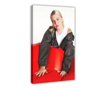 HGQSAHJ Exclusive Art Pretty Singer Louane Captivating Portrait Poster 6 Canvas Poster Bedroom Decor Landscape Office Room Decor Gift 20x30inch(50x75cm)