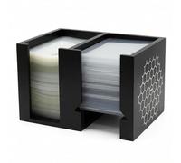HGREAA Toploader Dispenser Penny Sleeve Holder Wood Trading Card Storage