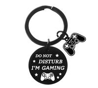 Hgreiwgk Cool Game Keyring Gaming Gifts for Game Lovers Gift Video Game Keyring for Boyfriend Son Dad Husband Christmas Valentines Birthday Gift Funny Game Players Gifts for Men Women