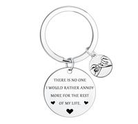 Hgreiwgk Funny Gifts for Her Him Funny Couple Keyring Valentine Day Gifts for Him Her Anniversary Wedding Gifts for Husband Wife Boyfriend Girlfriend Christmas Birthday Gift