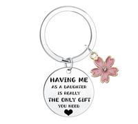 Hgreiwgk Mother's Day Gifts for Mom Gifts from Daughter Mother Birthday Gifts for Mom Funny Gifts for Mommy Mama Gift Mother Keychain