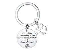 Hgreiwgk Mum Keyring Mother Keyring Mum Gifts Mothers Day Gifts From Daughter Son Christmas Birthday Gifts Mother Mummy Jewellery Mother Presents Everything I Am Today I Owe to You