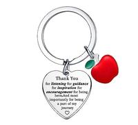 Hgreiwgk Thank You Gift Retirement Gift for Mentor Appreciation Keyring Gifts for Teacher Boss Colleagues Teacher Gifts Keychain Coworker Leaving Gifts