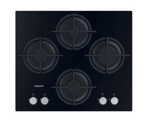 HGS 61S BK 60cm 4 Burner Gas Hob - Black