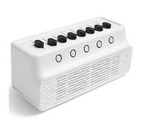 HGSTM White Noise Machine, Sleep Therapy Portable Bluetooth Speaker, DIY Nature Sounds, Timer Function, Reduce Pressure, Noise Canceling for Sleeping, Office, Travel, Essential for Gift Giving(Black)