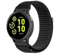 Hgsxst 20mm Hook and Loop Nylon Compatible with Garmin Vivoactive 6 Watch Strap/Vivoactive 5/3/3 Music/Venu Sq 2, Quick Release Sport Strap for Forerunner 55/165/245/645/570-42mm Women Men