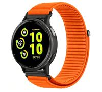 Hgsxst 20mm Hook and Loop Nylon Compatible with Garmin Vivoactive 6 Watch Strap/Vivoactive 5/3/3 Music/Venu Sq 2, Quick Release Sport Strap for Forerunner 55/165/245/645/570-42mm Women Men