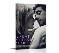 HGTERRGTJ A Most Violent Year Poster Canvas Cover Wall Art Print Aesthetic Poster Art Painting for Room 08x12inch(20x30cm) Frame-style
