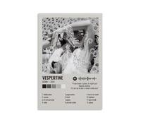 HGTERRGTJ Björk Album Vespertine Poster Canvas Cover Wall Art Print Aesthetic Poster Art Painting for Room 08x12inch(20x30cm) Unframe-style