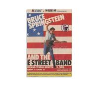 HGTERRGTJ Bruce Springsteen Poster Canvas Cover Wall Art Print Aesthetic Poster Art Painting for Room 08x12inch(20x30cm) Unframe-style