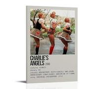 HGTERRGTJ Charlie's Angels Poster Canvas Cover Wall Art Print Aesthetic Poster Art Painting for Room 12x18inch(30x45cm) Frame-style