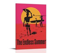 HGTERRGTJ Endless Summer Poster Canvas Cover Wall Art Print Aesthetic Poster Art Painting for Room 12x18inch(30x45cm) Frame-style