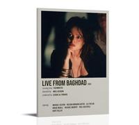 HGTERRGTJ Live From Baghdad Poster Canvas Cover Wall Art Print Aesthetic Poster Art Painting for Room 20x30inch(50x75cm) Frame-style