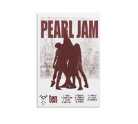 HGTERRGTJ Pearl Jam Poster Canvas Cover Wall Art Print Aesthetic Poster Art Painting for Room 08x12inch(20x30cm) Unframe-style