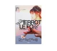 HGTERRGTJ Pierrot The Madman Poster Canvas Cover Wall Art Print Aesthetic Poster Art Painting for Room 24x36inch(60x90cm) Unframe-style