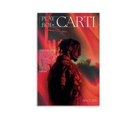 HGTERRGTJ Playboi Carti Poster Canvas Cover Wall Art Print Aesthetic Poster Art Painting for Room 08x12inch(20x30cm) Unframe-style