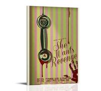 HGTERRGTJ She Wants Revenge Poster Canvas Cover Wall Art Print Aesthetic Poster Art Painting for Room 12x18inch(30x45cm) Frame-style